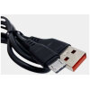 Кабель Denmen D01V Silicone  USB - Micro USB 2.4A 1M чорний